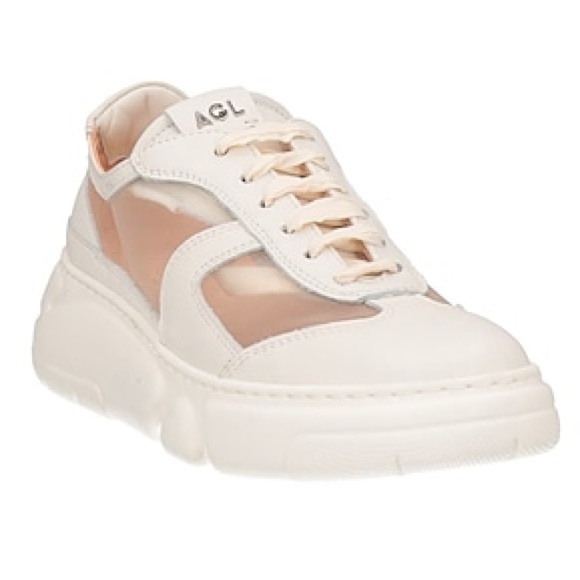 AGL Attilio Giusti Leombruni l, BESSIE OFFWHITE BIANCO MILK Sneaker - Picture 1 of 12